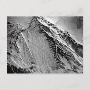 Snow Covered Mount Fuji  Summit Trail Postcard