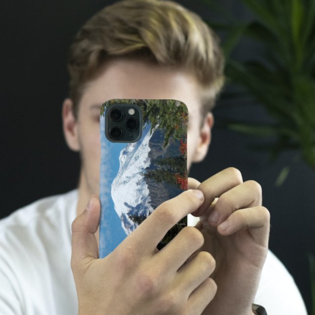 Snow Covered Mount Rainier Landscape (In Situ)