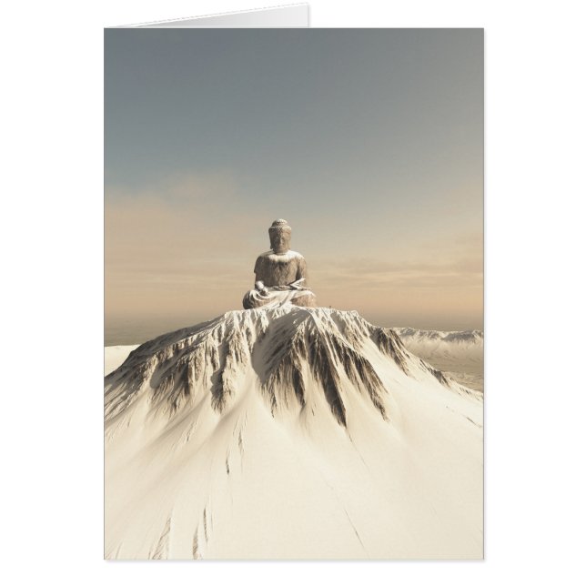Snow Covered Mountain Buddha (Front)