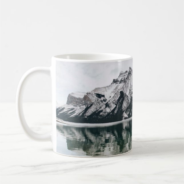 SNOW-COVERED MOUNTAIN COFFEE MUG (Left)