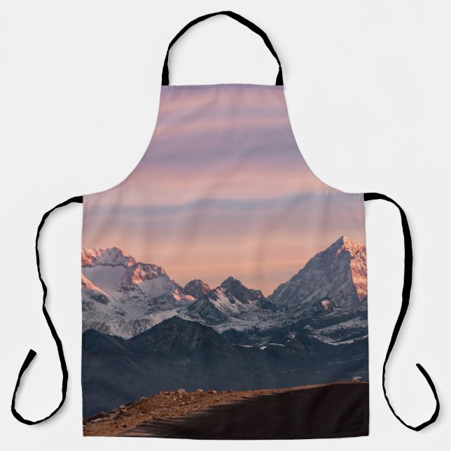 SNOW COVERED MOUNTAIN DURING DAYTIME0 APRON (Front)