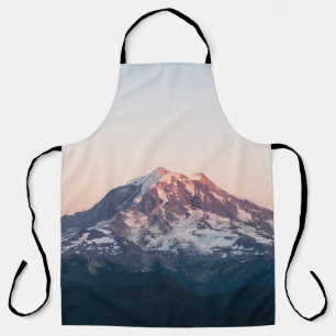 SNOW COVERED MOUNTAIN DURING DAYTIME APRON