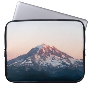 SNOW COVERED MOUNTAIN DURING DAYTIME LAPTOP SLEEVE