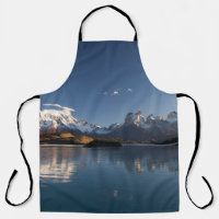 SNOW COVERED MOUNTAIN IN REFLECTIVE PHOTOGRAPHY
