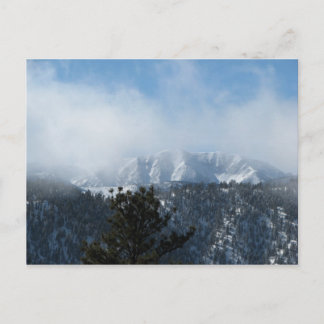 Snow Covered Mountain Postcard