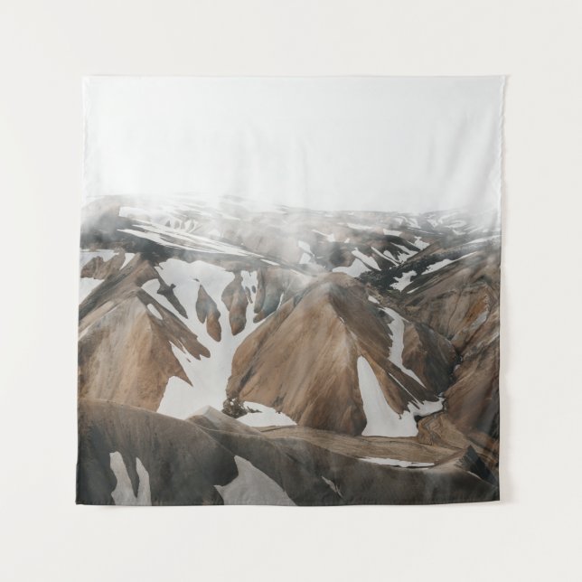 SNOW COVERED MOUNTAINS TAPESTRY (Front)