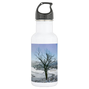 Snow Covered Ozark Hills Stainless Steel Water Bot 532 Ml Water Bottle