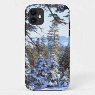 Snow-covered Red Fir trees in the High Sierra 2 iPhone 11 Case