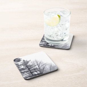 Snow-covered Trees: Horizontal Coaster