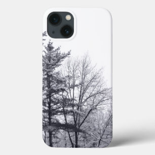 Snow-covered Trees: Vertical iPhone 13 Case