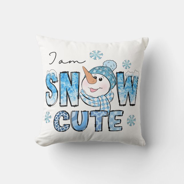 Snow Cute Cushion (Front)