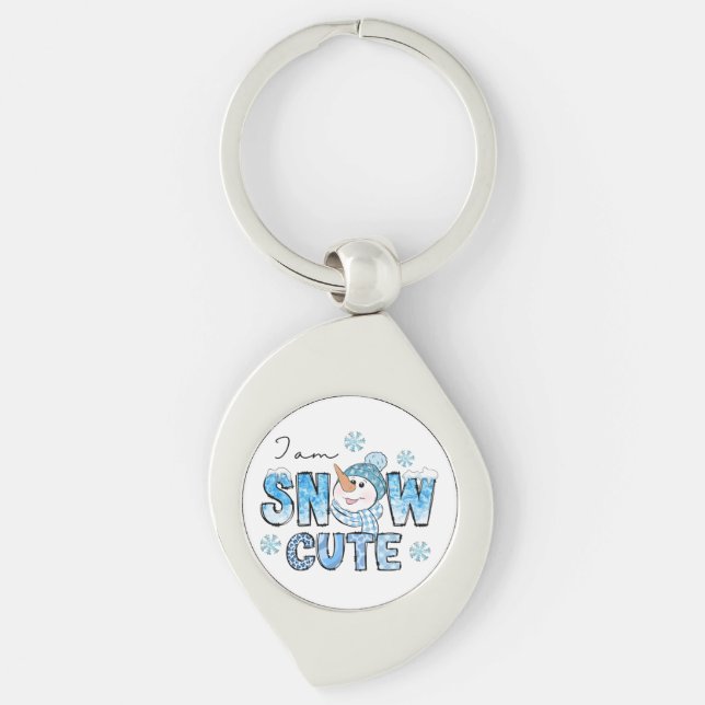 Snow Cute Key Ring (Front)