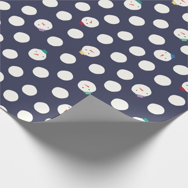 Snow Day by Primary.com Wrapping Paper (Corner)