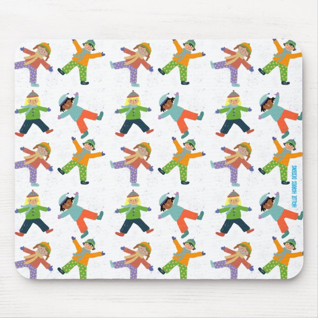 Snow Day Mouse Pad (Front)