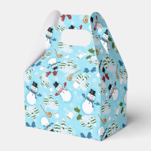 Snow day Snowmen Favour Box