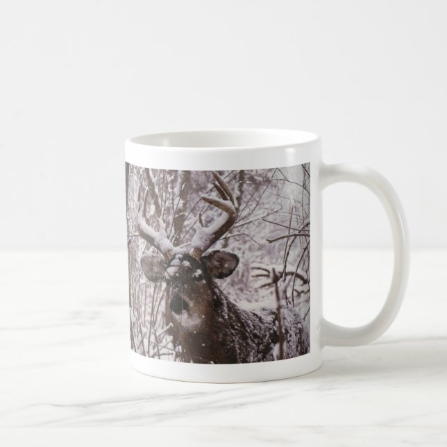 snow-deer coffee mug (Right)