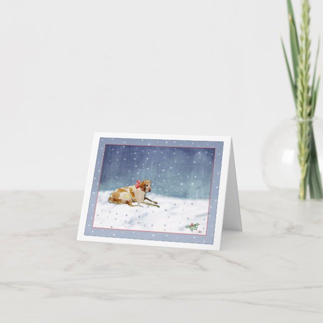 Snow Dog Card (Front)