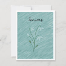 Snow Drop (January)
