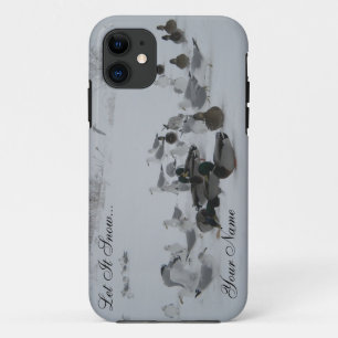 Snow Ducks-Winter Wonderland iPhone 5 case