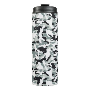 Snow Dust Camouflage Thermal Tumbler