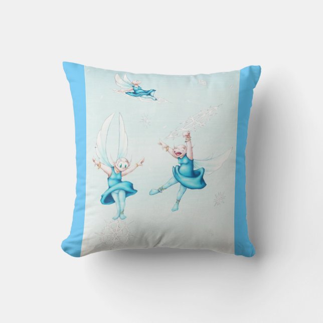 SNOW FAIRIES CUSHION (Front)