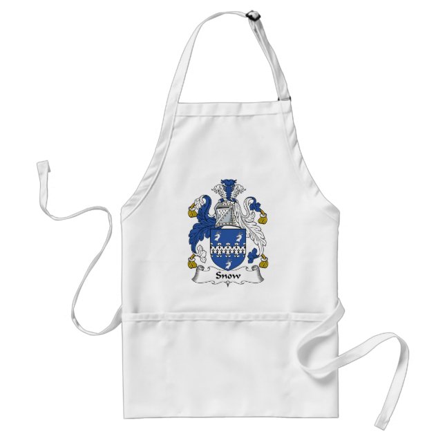 Snow Family Crest Standard Apron (Front)
