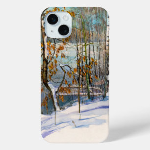 Snow fell iPhone 15 mini case