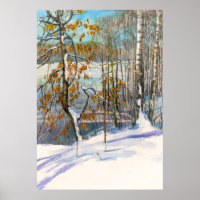 Snow fell