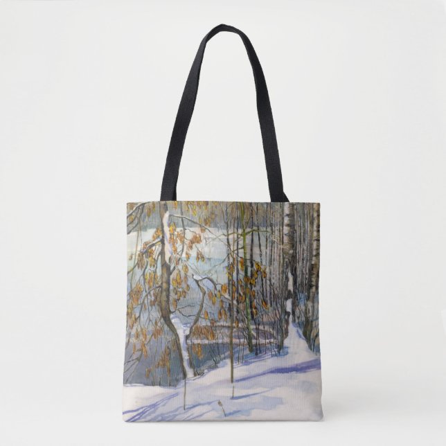 Snow fell tote bag (Front)