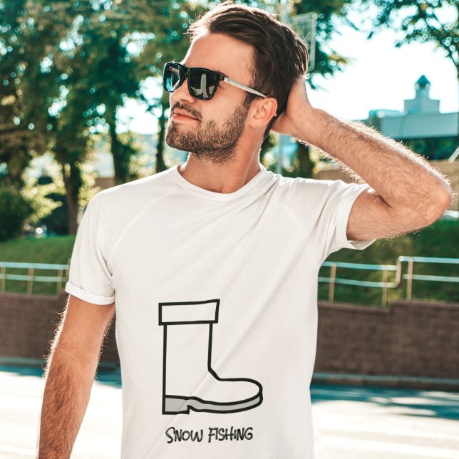 Snow Fishing T-Shirt (Creator Uploaded)