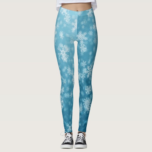 Snow Flake Leggings (Front)