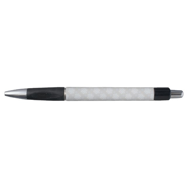 Snow Flakes Grey White (Front)