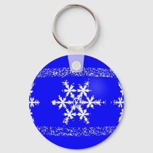 Snow Flakes Key Chain