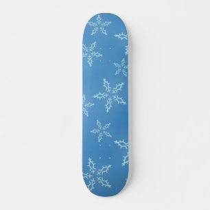 Snow Flakes Skateboard