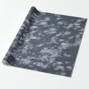 Snow flakes wrapping paper