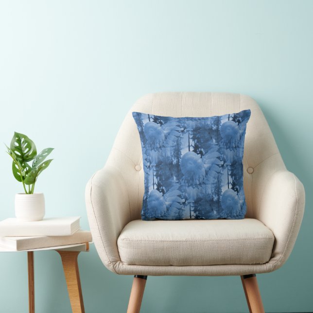 Snow flowers..... cushion (Chair)