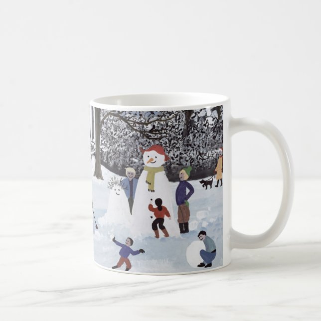 Snow Follies Coffee Mug (Right)