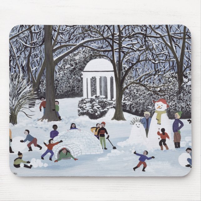Snow Follies Mouse Pad (Front)