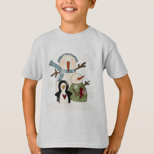 Snow Friends Holiday T-shirts and Gifts