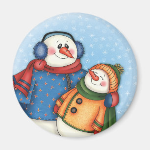 "Snow Friends" Magnet
