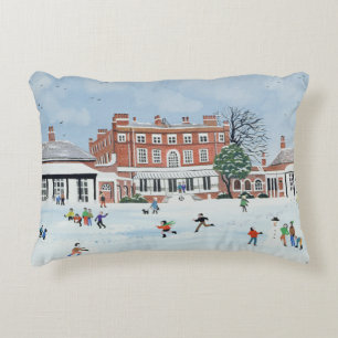 Snow Fun 1991 Decorative Cushion