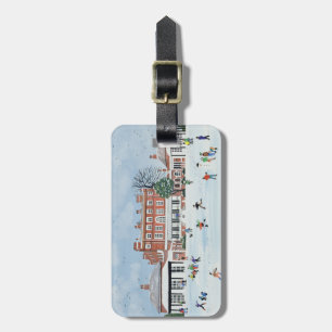 Snow Fun 1991 Luggage Tag