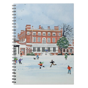Snow Fun 1991 Spiral Notebook