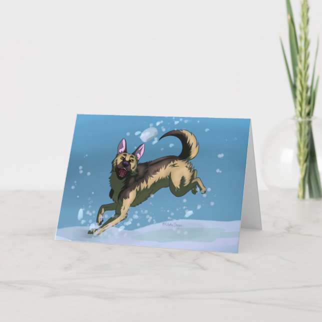 Snow Games Card (Front)