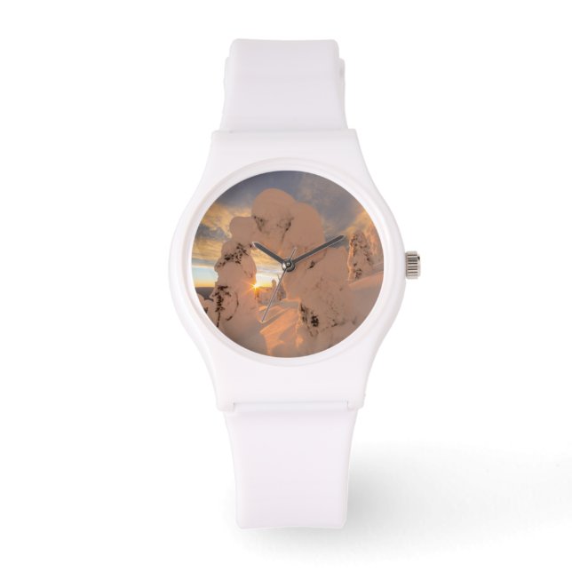 Snow Ghosts In The Whitefish Range Watch (Front)