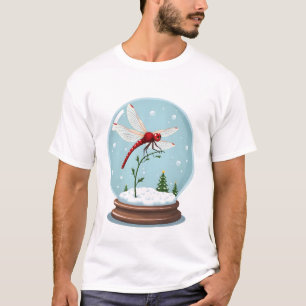 Snow Globe Dragonfly T-Shirt