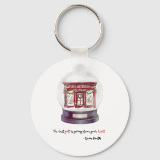 Snow Globe Keychain