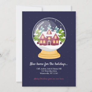 Snow Globe Moving Announcement