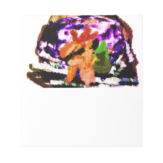 Snow globe notepad (Front)