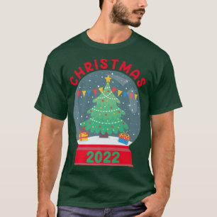 Snow Globe Snowball Christmas Tree s Merry Xmas  T-Shirt